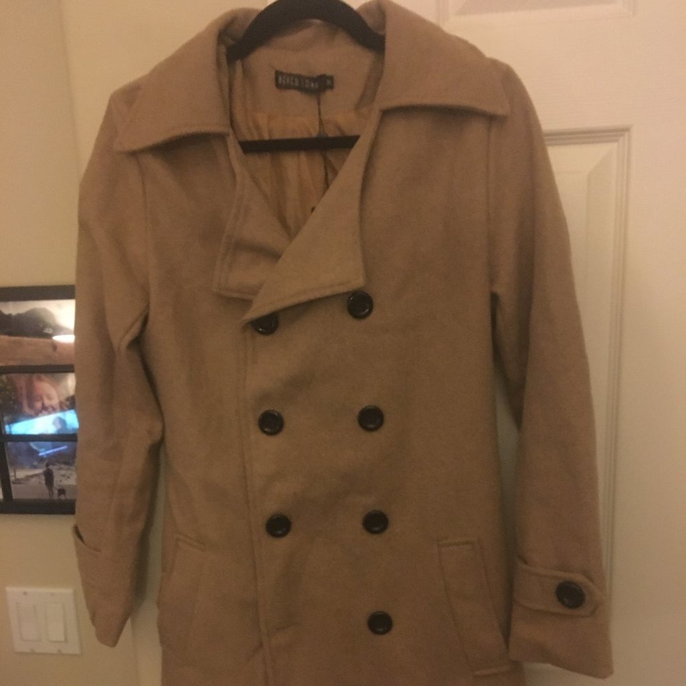 Tan Peacoat